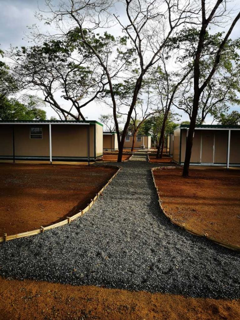 Turnkey remote site facilities with modular buildings for African projects