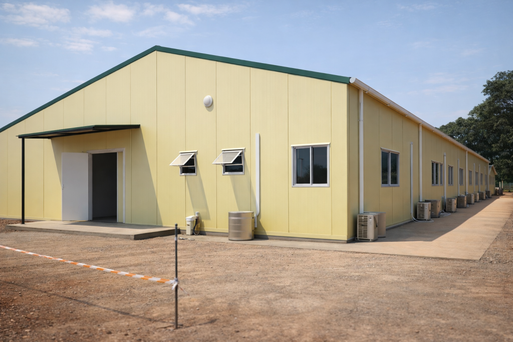 Prefabricated Office Block